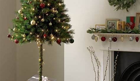 Half Parasol Christmas Tree Buy Argos Home 6ft Green