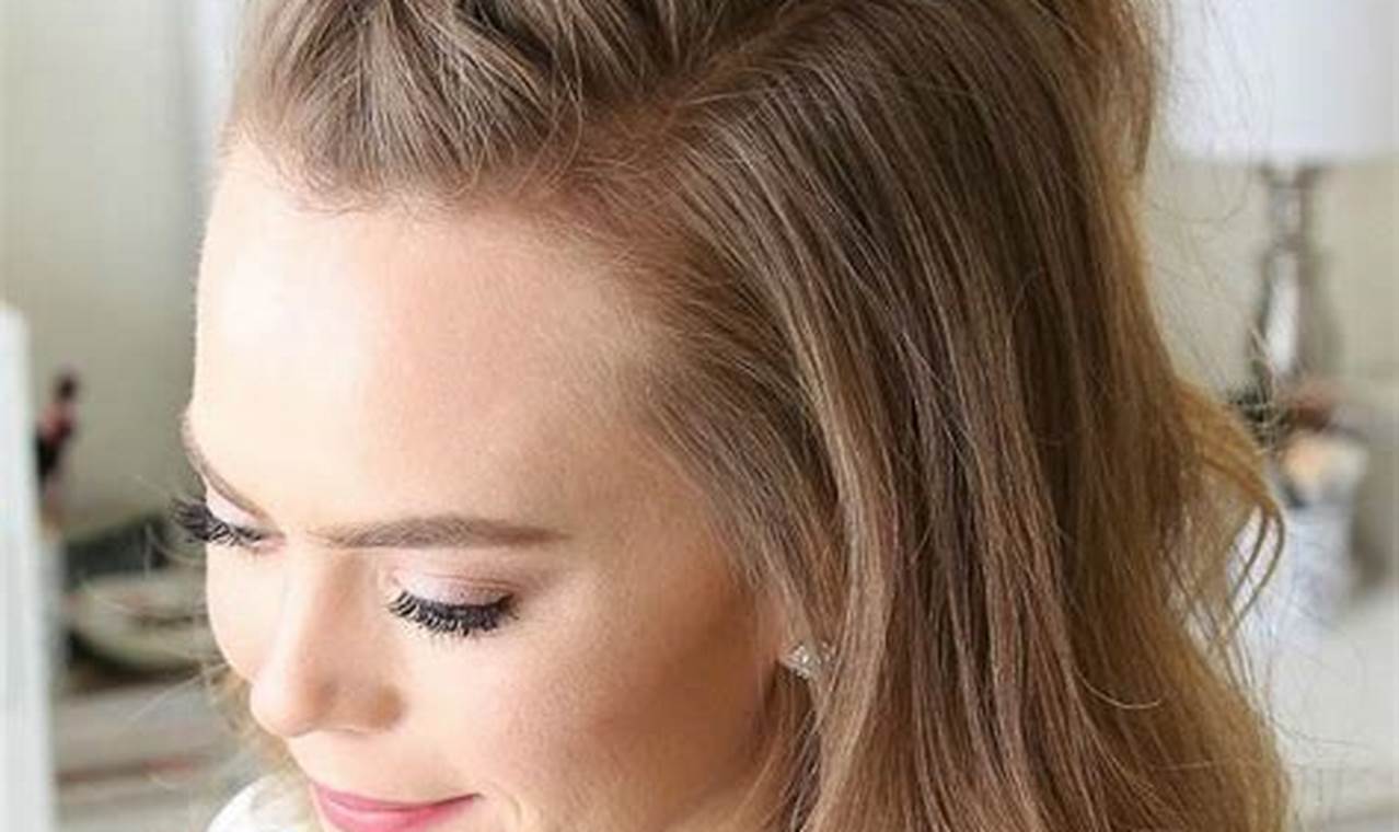 Discover the Allure of Half Up Half Down French Braids