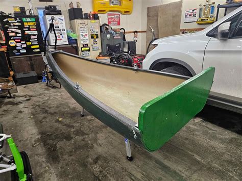 Half Model Canoe Shelf Handmade Michigan