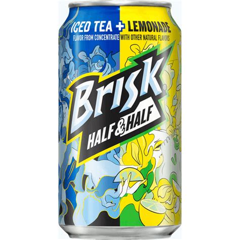 Half And Half Brisk Tea