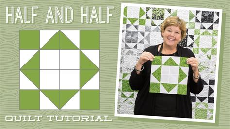 Half And Half Quilt Tutorial