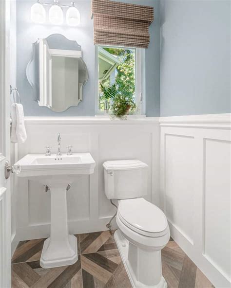 Half Bath Wainscoting