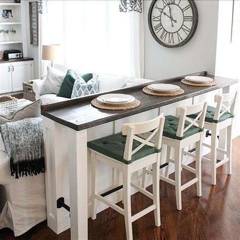 Half Dining Table For Wall