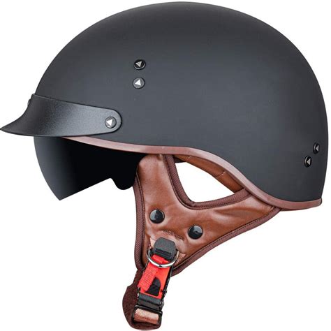 Half Helmets With Pull Down Visors