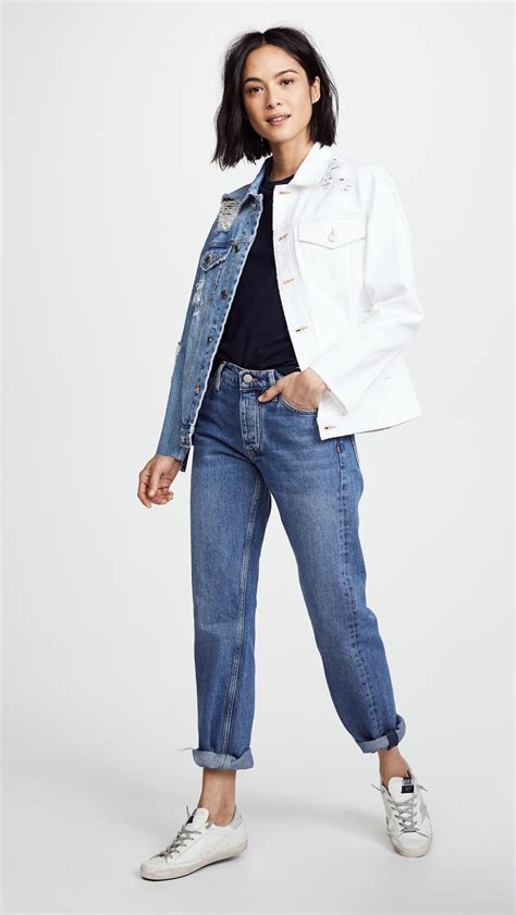 Half Jeans Half Sweatpants Jacket