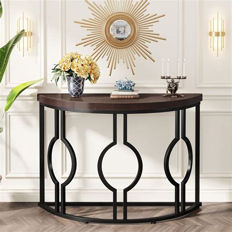 Half Moon Modern Console Table