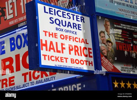 half price ticket booth leicester square