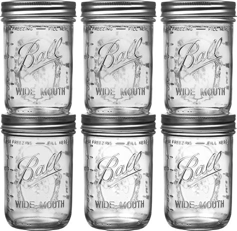 half quart mason jars