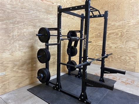 half rack with bench
