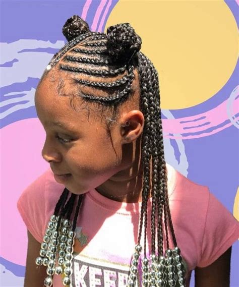 Unique Half Up Half Down Braids For Black Hair Little Girl For Short Hair