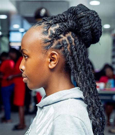 Half Up Half Down Dreads