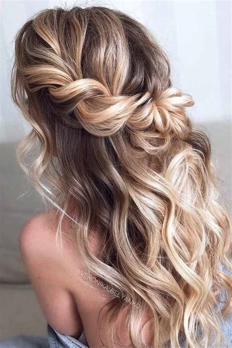 The Half Up Half Down Prom Hairstyles For Short Hair With Simple Style