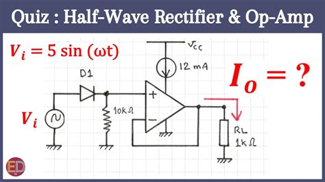 Half Wave Rectifier Experiment Calculations