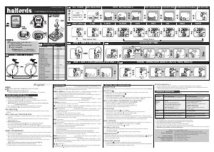 Halfords 12W Bike Computer Instructions