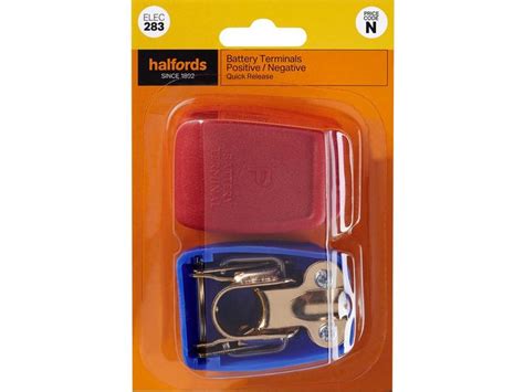 Halfords Quick Release Battery Terminals