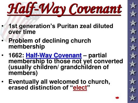 halfway covenant apush