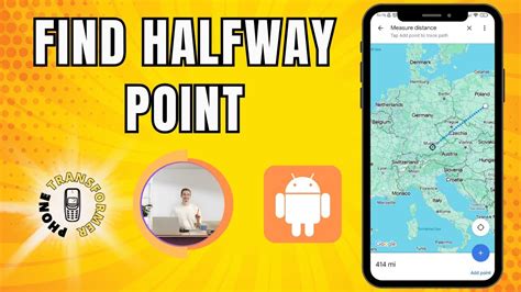How to find the halfway point in Google Maps TabTV