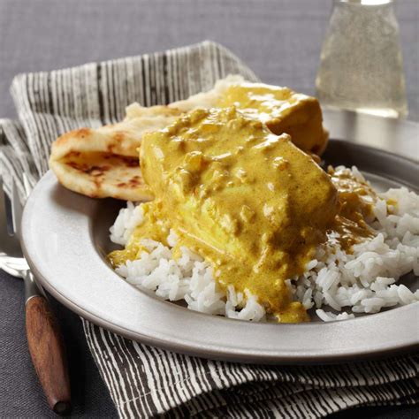 Grilled Halibut with CornCoconut Curry Sauce and Grilled