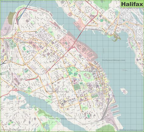 Halifax Ma Plot Map