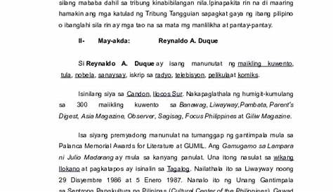 Ang Kalupi- Maikling Kwento Ng Makabanghay