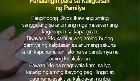 Mga Tagalog Na Panalangin Halimbawa Ng Tula Na Panalangin - Mobile Legends
