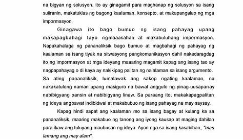 Halimbawa Ng Imrad Na Pananaliksik Halimbawa Ng Thesis Sa Filipino 8365