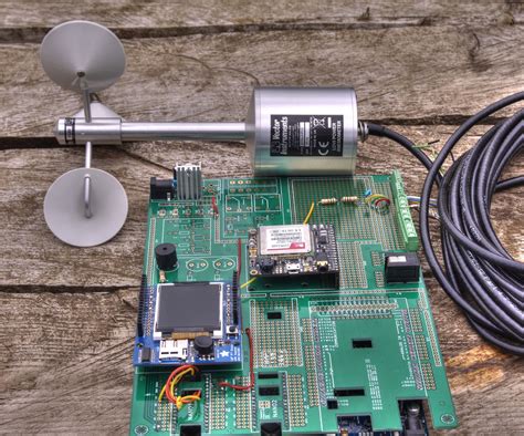 Hall Effect Sensor Arduino Anemometer