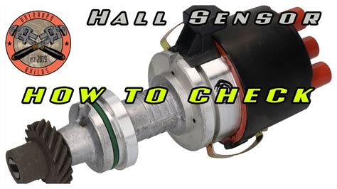 Hall Effect Sensor In Distributor