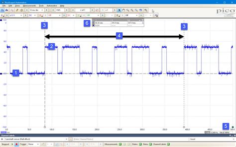 Hall Effect Sensor Output Waveform