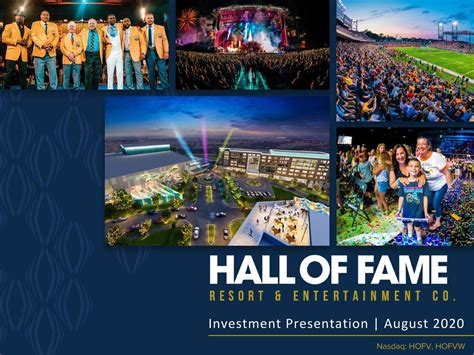 hall of fame resort and entertainment stock