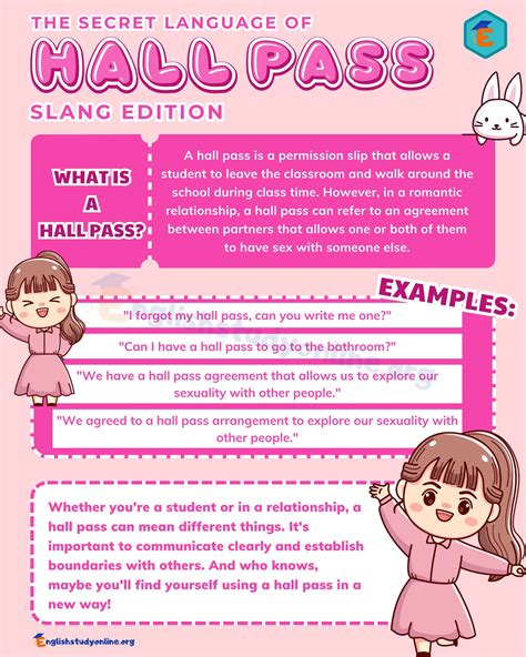 hall pass   cheating with permission