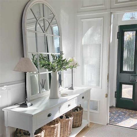 Hall Table And Mirror Ideas