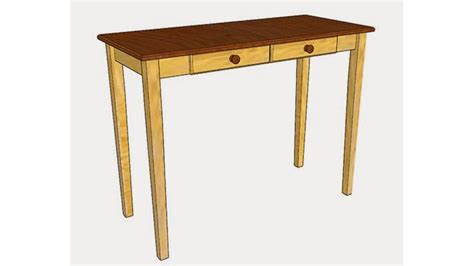 Hall Table Plans Free