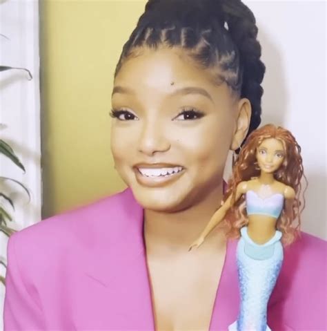 halle bailey little mermaid doll