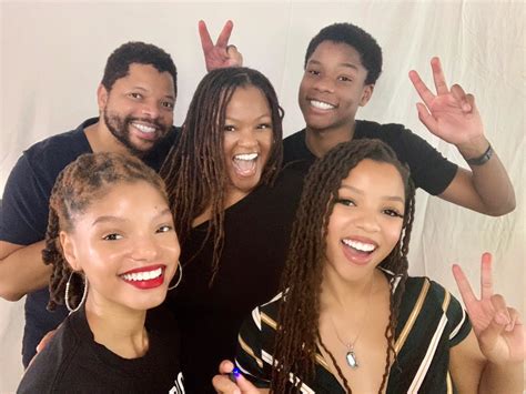 halle bailey parents support