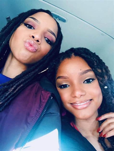 halle bailey sister age