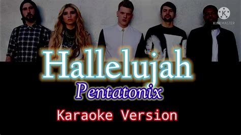 hallelujah pentatonix karaoke