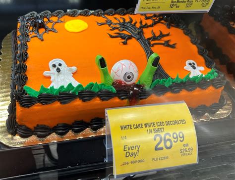 Halloween Cake Safeway