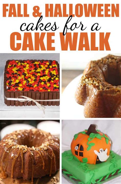 Halloween Cakes For Cake Walk
