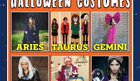 Halloween Costumes Based On Zodiac Signs