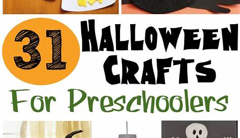 Halloween Craft Ideas For Preschoolers