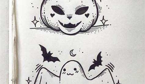 Halloween Picture Drawing Ideas