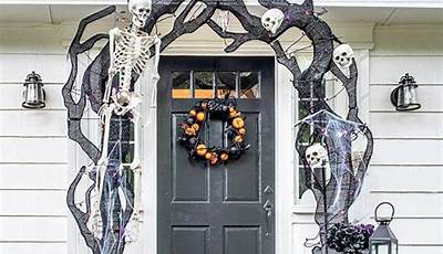 Halloween Porch Decor Scary