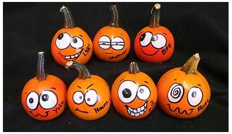 42 Easy Painted Pumpkins to DIY This Halloween | Painted pumpkins