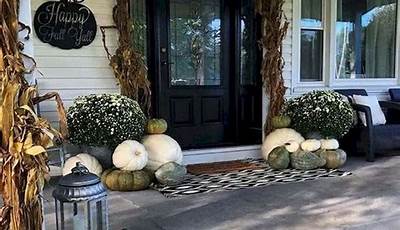 Halloween Small Front Porch Ideas