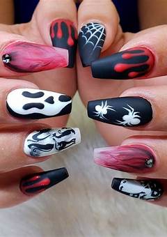 Halloween Themed Acrylic Nails: Spooktacular Nail Art Ideas For 2023