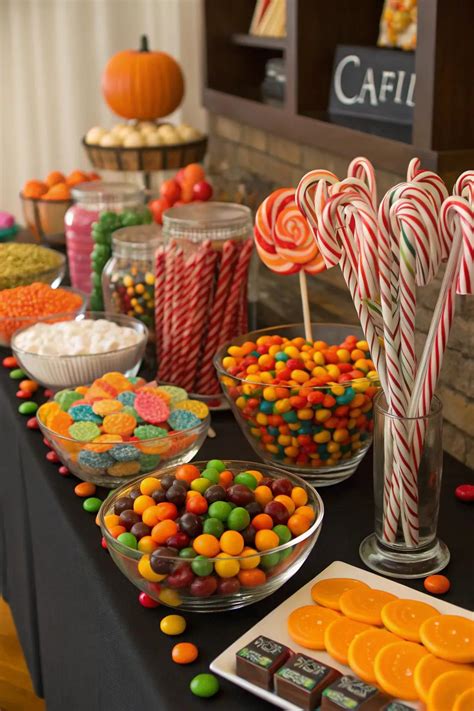 Halloween Candy Table Decor Ideas