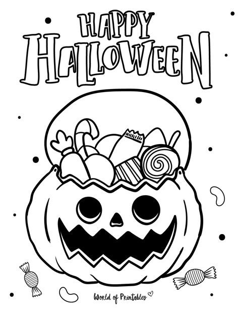 Halloween Coloring Pages Coloring Wallpapers Download Free Images Wallpaper [coloring876.blogspot.com]