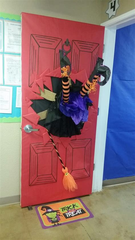 Fun in Halloween Door Decorating Contest