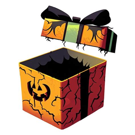 Halloween Gift Box Empty